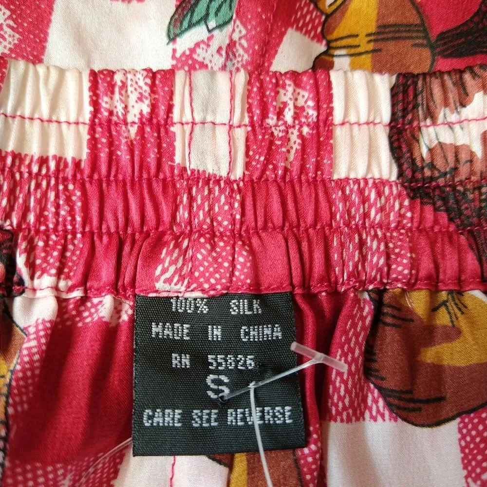 NWT Vintage Tabasco Silk Boxers
